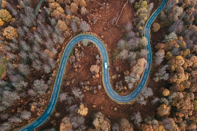 aerial view road 2