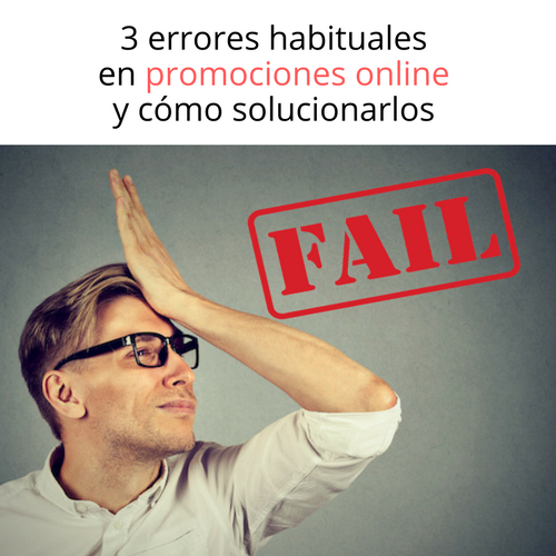 Errores promociones online